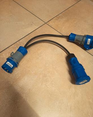 prolunga splitter per c a m p e g g i o ed altro