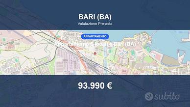 Immobile in asta di 109 m² a Bari