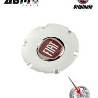 Coppa ruota coprimozzo c, lega originale fiat pand