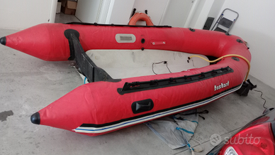 Gommone 3, 8 mt con motore selva 8 cv