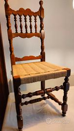 Sedie in legno