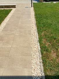 Graniglia di roccia per giardino