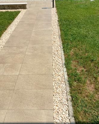 Graniglia di roccia per giardino