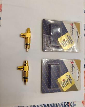 Phoenix Gold adattatore RCA -maschio a due femmine