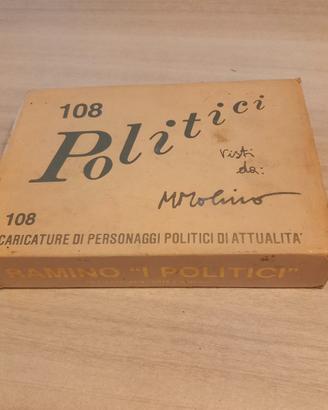 Carte da ramino "I POLITICI"