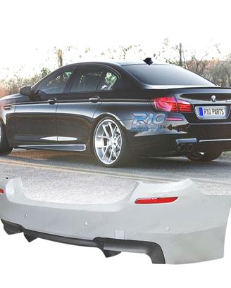 PARAURTI POSTERIORE BMW F10 10-17 LOOK M5 PDC DOPP