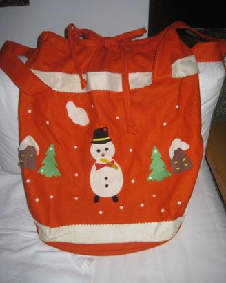 sacco di babbo natale panno Lenci