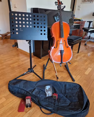 Violoncello 3/4 Stentor Student II con accessori