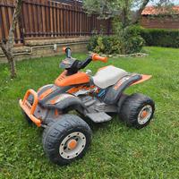 Quad peg perego 12v