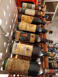 collezione bottiglie vino anni 50/60/70/80/90