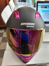 casco integrale Crown Racing