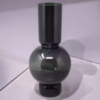 Vaso Murano 37cm vintage verde