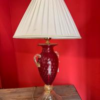 Lampada in vetro di Murano