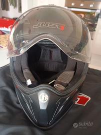 Casco Integrale Just1 Nero Opaco - Taglia XS - Com