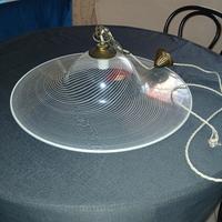 lampada vetro di  murano anni 70