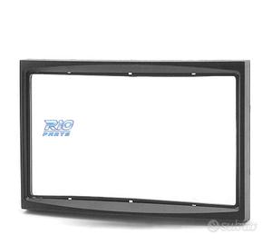 CORNICE NERA RADIO 2-DIN PER CITROEN C2 C3 BERLING