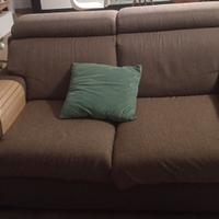 Divano due posti e poltrona letto sfoderabili
