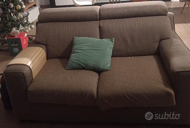 Divano due posti e poltrona letto sfoderabili