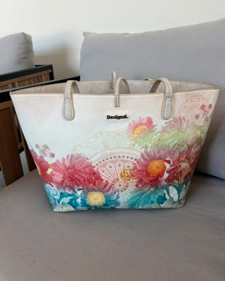 Borsa Desigual double face + pochette interna