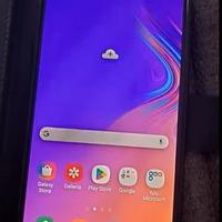 Smartphone Galaxy A9 con cover pelle DUAL SIM