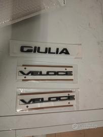 loghi Giulia veloce 