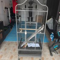 GABBIA PAPPAGALLO NUOVA