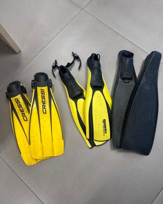 Materiale da sub
