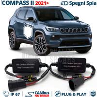 Spegni SPIA ERRORE Kit LED JEEP COMPASS Filtri H11