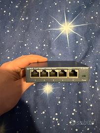 TP-Link TL-SG105 a 5 porte Gigabit, funzionante