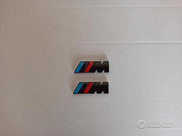 Coppia stemma Bmw M parafango anteriore 4,5 cm