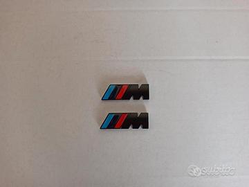 Coppia stemma Bmw M parafango anteriore 4,5 cm