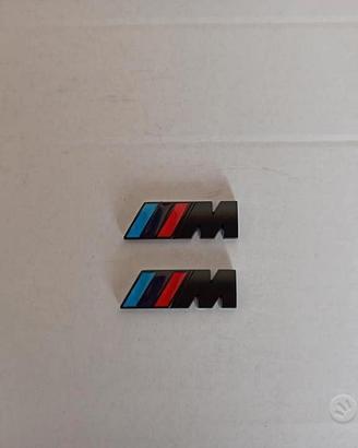 Coppia stemma Bmw M parafango anteriore 4,5 cm