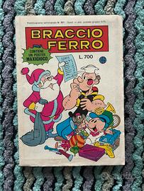 Braccio di Ferro Natale con poster n. 301 anni 80