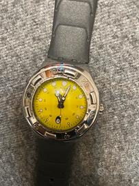 Swatch irony scuba giallo nero