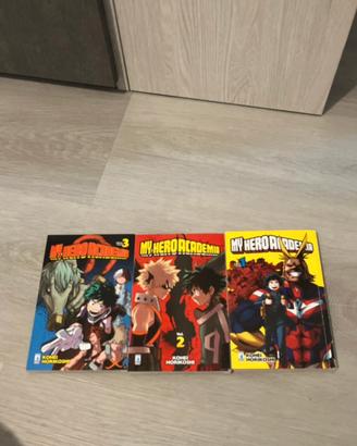 Manga my hero academia 1-3