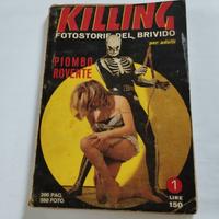 Fumetto "Killing"n.1,anno 1°,marzo 1966, originale