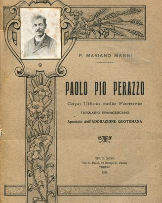 P. mariano manni - paolo pio perazzo