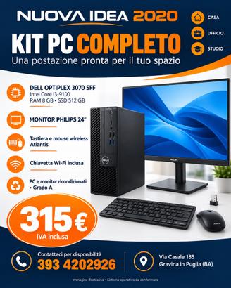 Postazione completa per casa