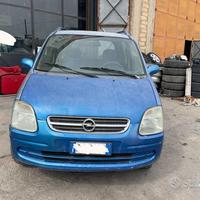 Ricambi Opel Agila 1.0 benz 12V 68cv del 2001