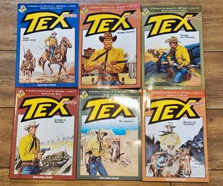 Tex, ristampe di albi speciali 2-4-5-10-12-13.
