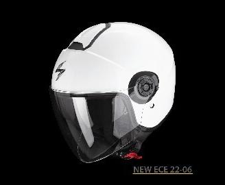 Casco Jet Scorpion Exo-City II Evo bianco lucido