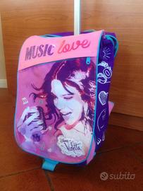 Trolley scuola Violetta