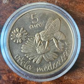 prima moneta della serie “Fauna e Flora della Slo