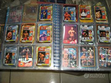Album carte wrestling completo moltissime carte