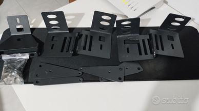 supporto casse/5.1 postazione sim racing