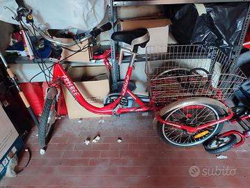 bicicletta elettrica tre ruote 