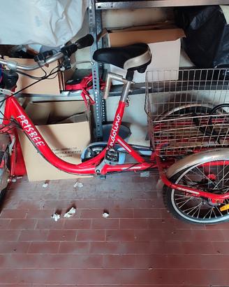bicicletta elettrica tre ruote 
