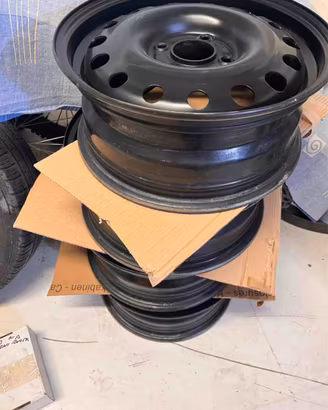 cerchi in ferro originali Ford KA
