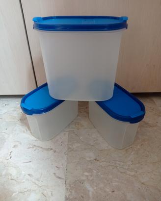 n. 3 contenitori Tupperware originali per dispensa