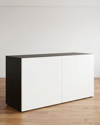 Scaffale Ikea Besta 120x64 con ante e ripiani